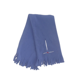 ZeroXposur Blue Scarf with Fringe